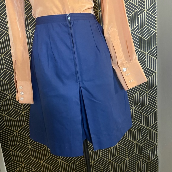 High Waisted Blue Shorts - Picture 3 of 3